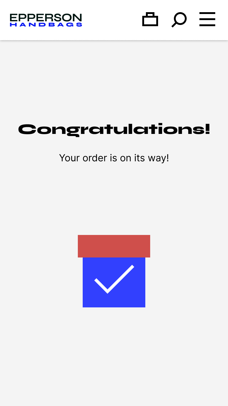 Epperson Handbags - Figma UI UX Design Essentials - image 27 - student project
