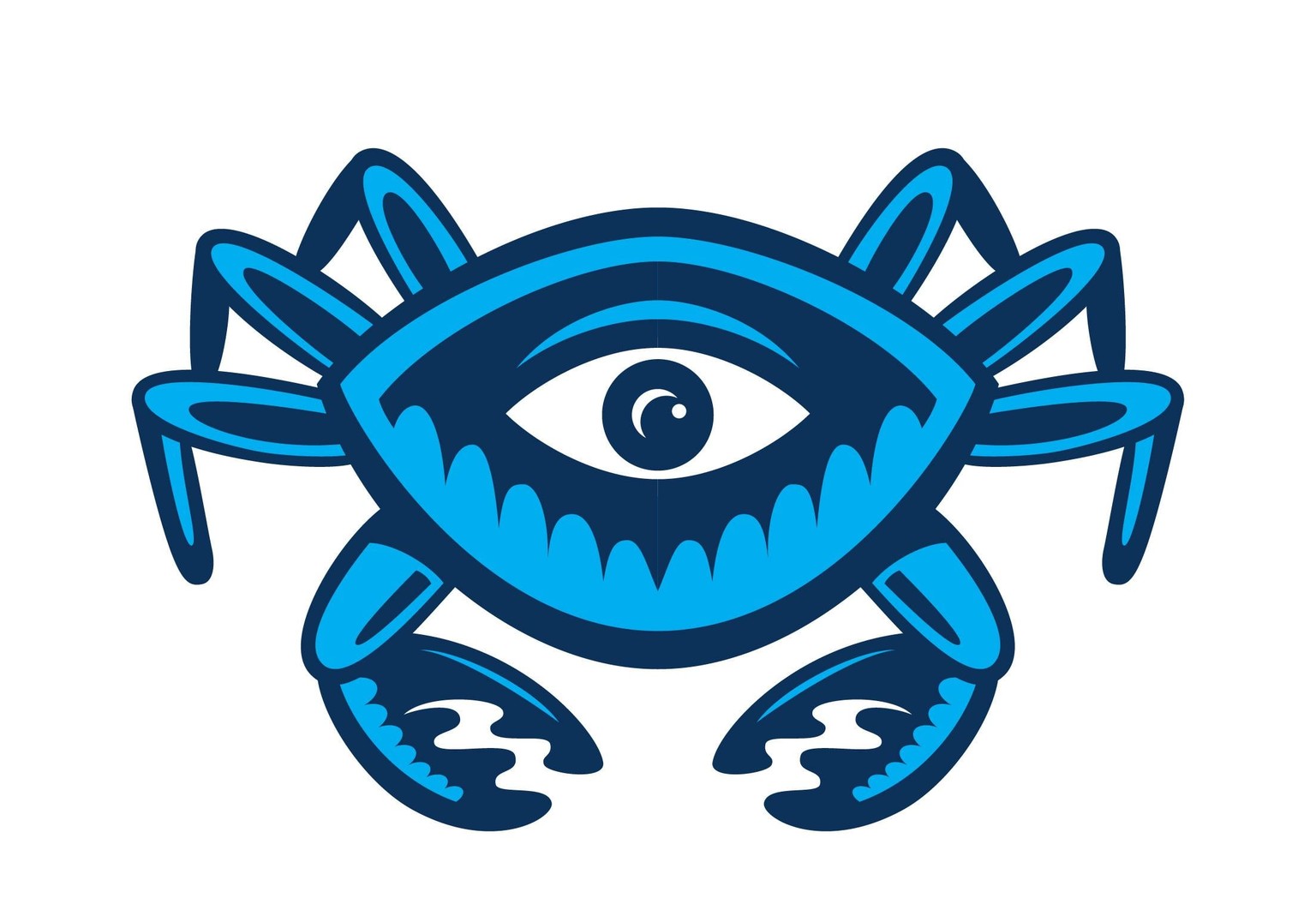 Crab Sticker - image 2 - student project