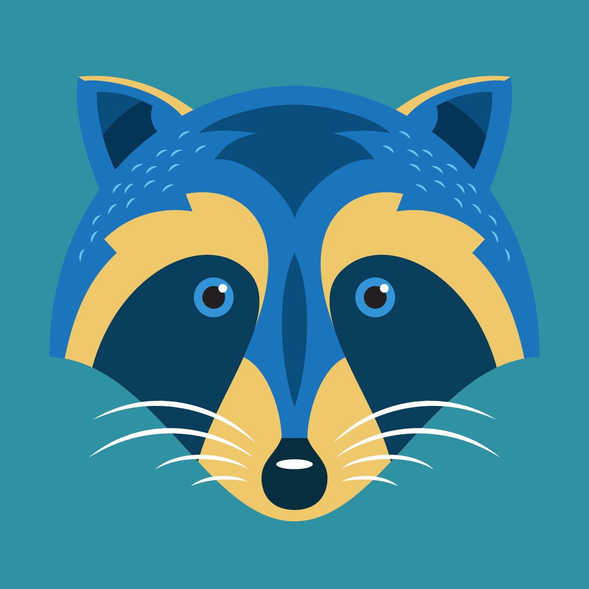 Raccoon Portrait - image 3 - student project