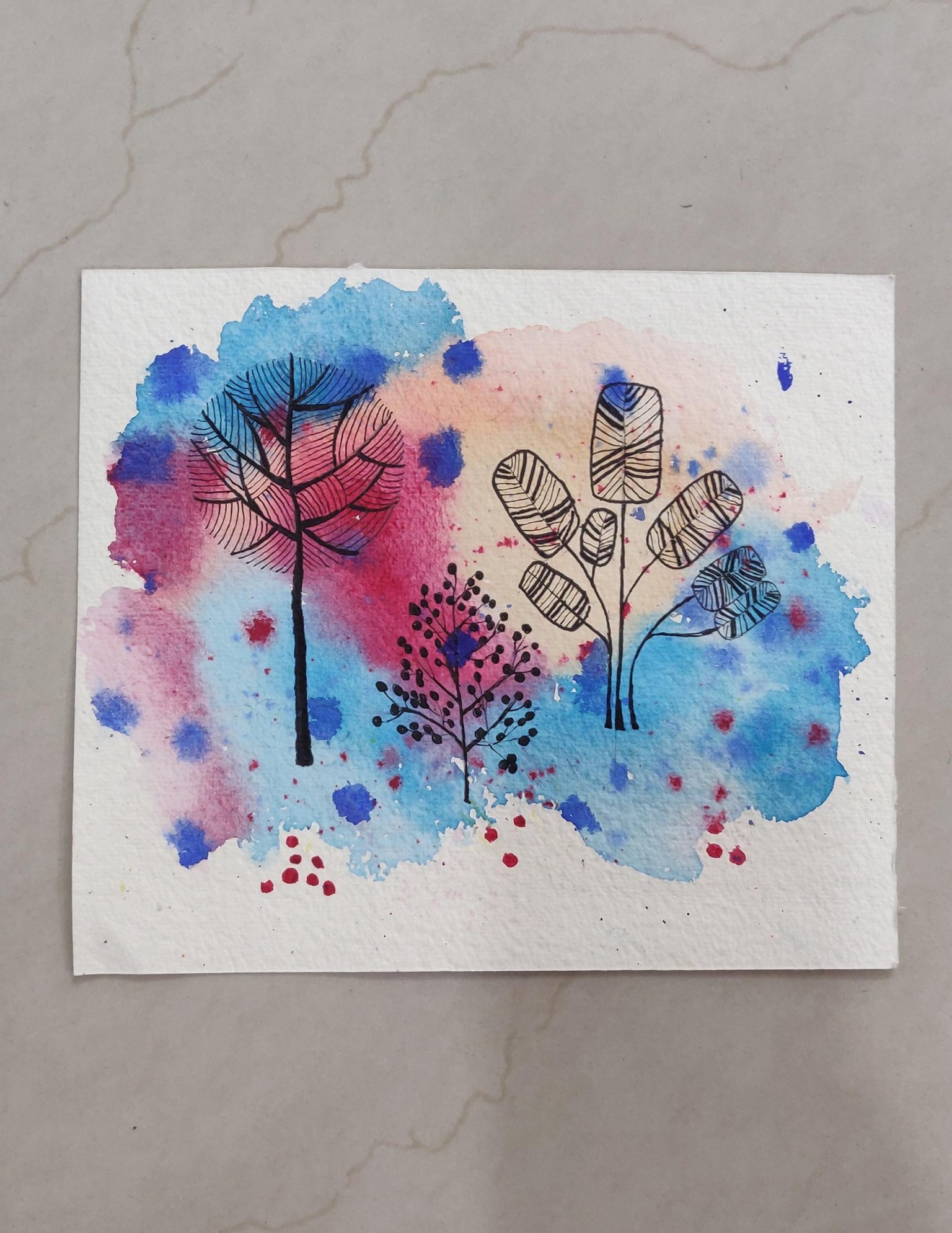 Week 3 & 4 projects of Develope your artistic style 2: watercolor series - image 3 - student project