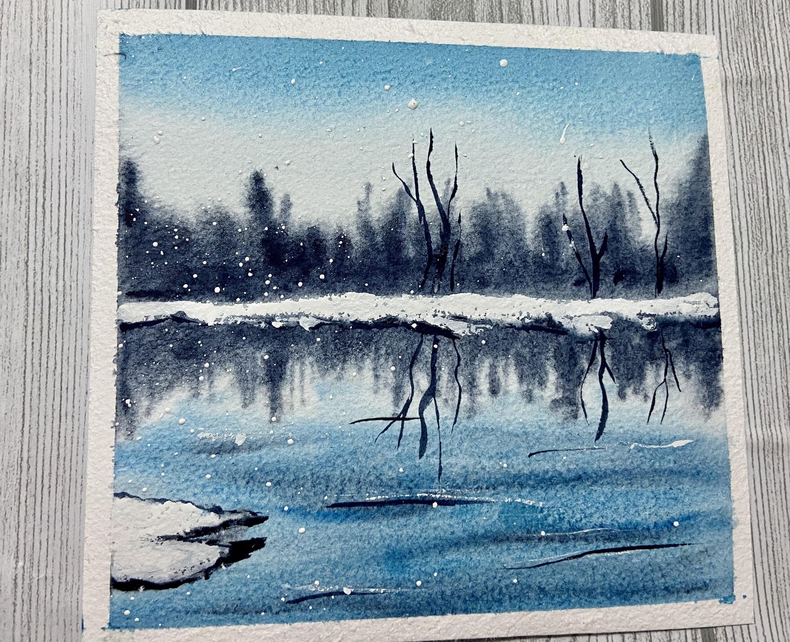 Winter landscape - image 4 - student project
