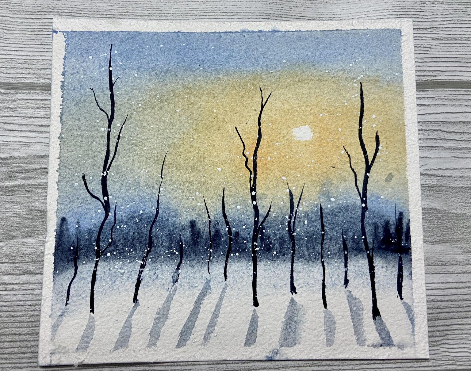 Winter landscape - image 12 - student project