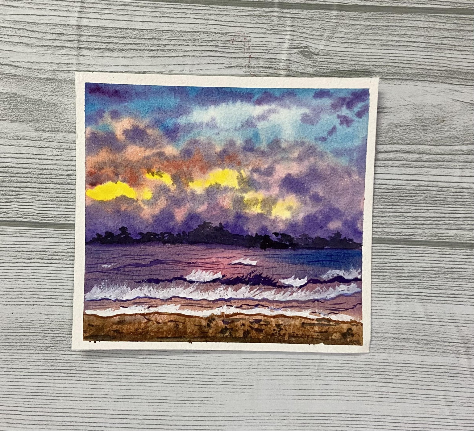 21 days Watercolor  seascape - image 4 - student project