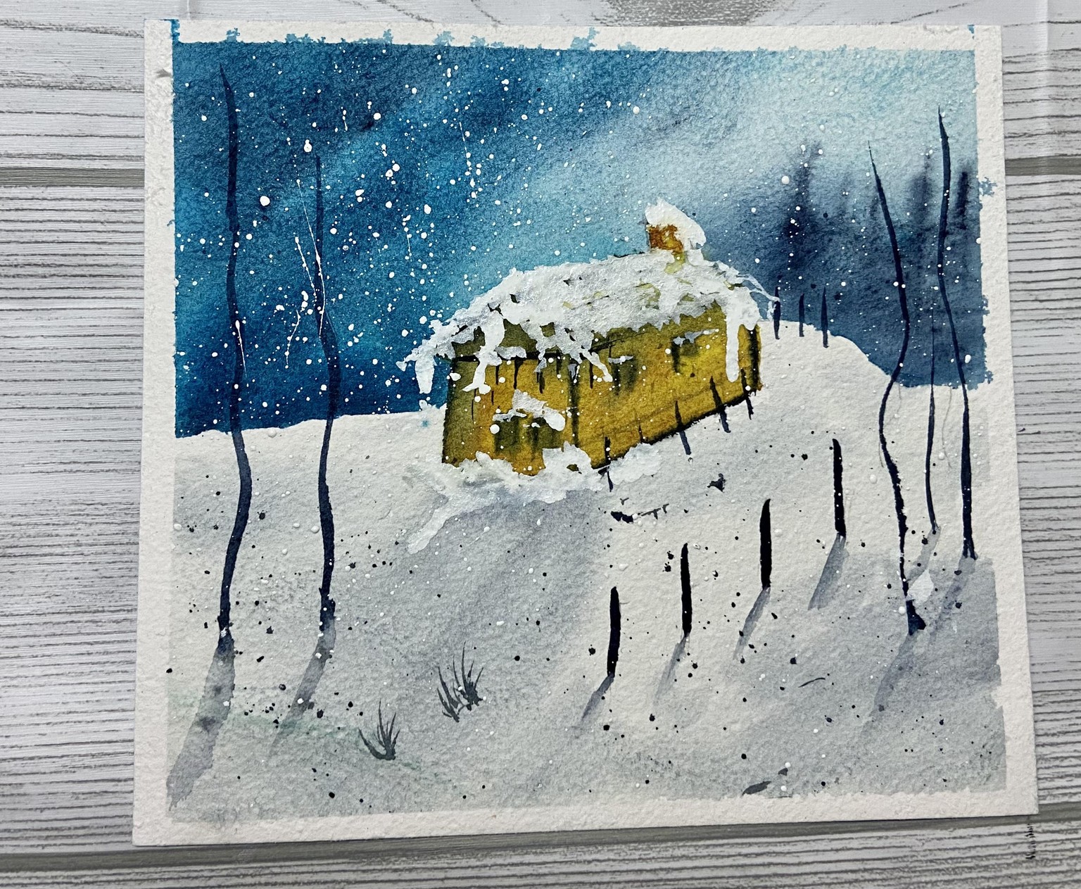 Winter landscape - image 5 - student project