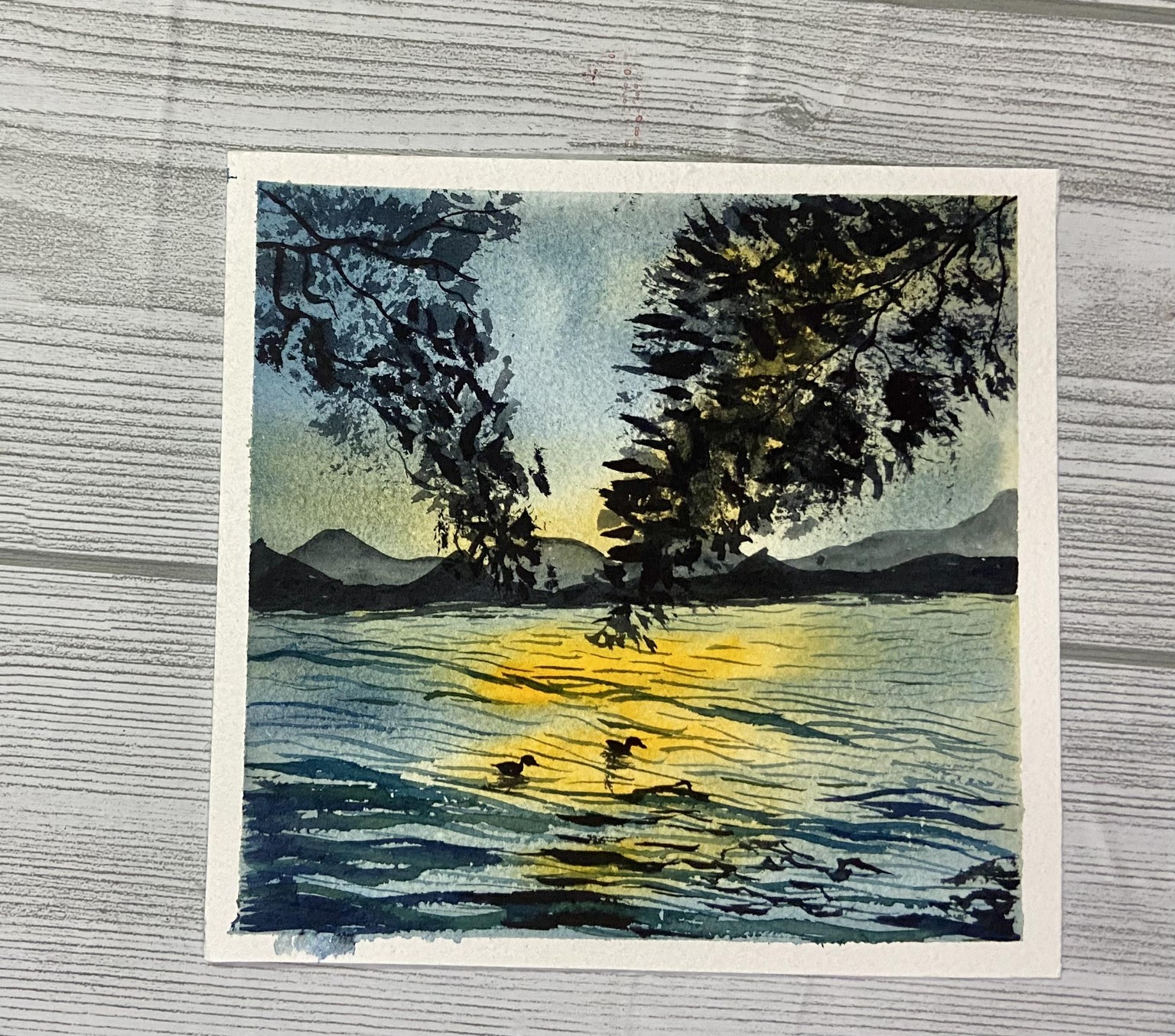 21 days Watercolor  seascape - image 7 - student project