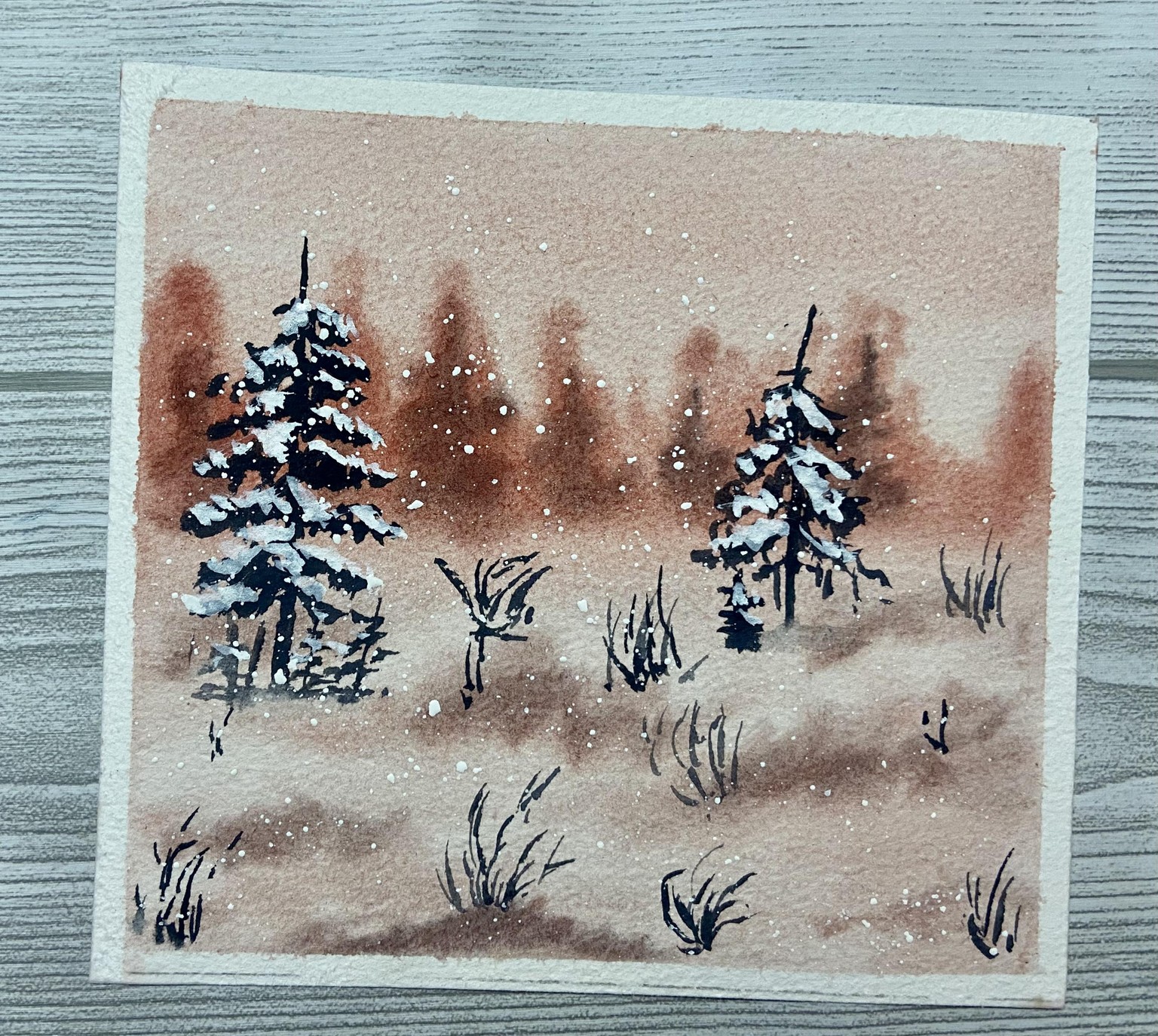 Winter landscape - image 7 - student project