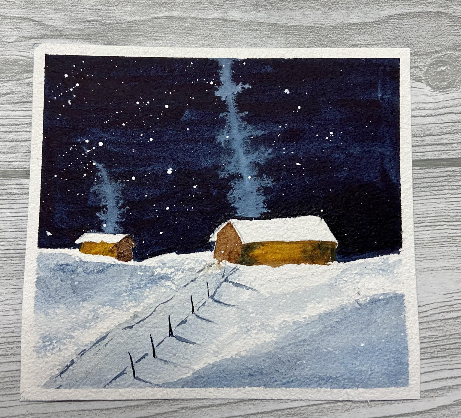 Winter landscape - image 1 - student project
