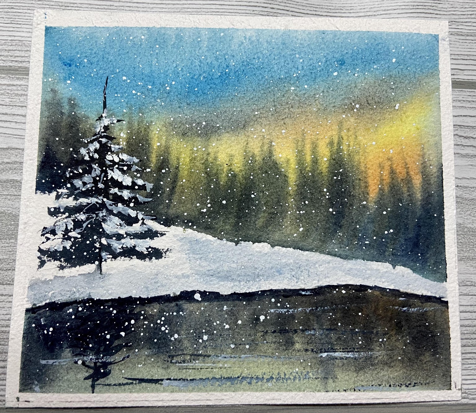 Winter landscape - image 11 - student project