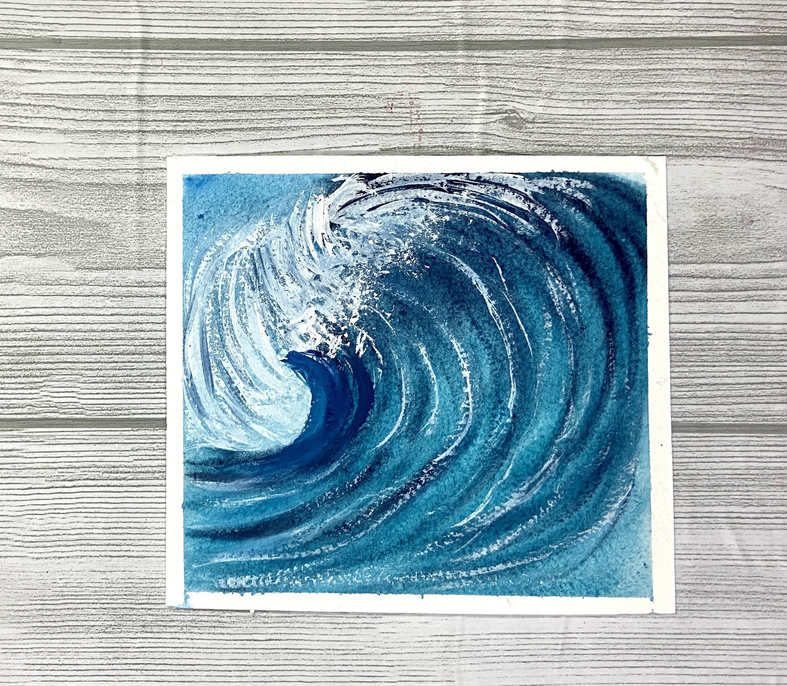 21 days Watercolor  seascape - image 8 - student project