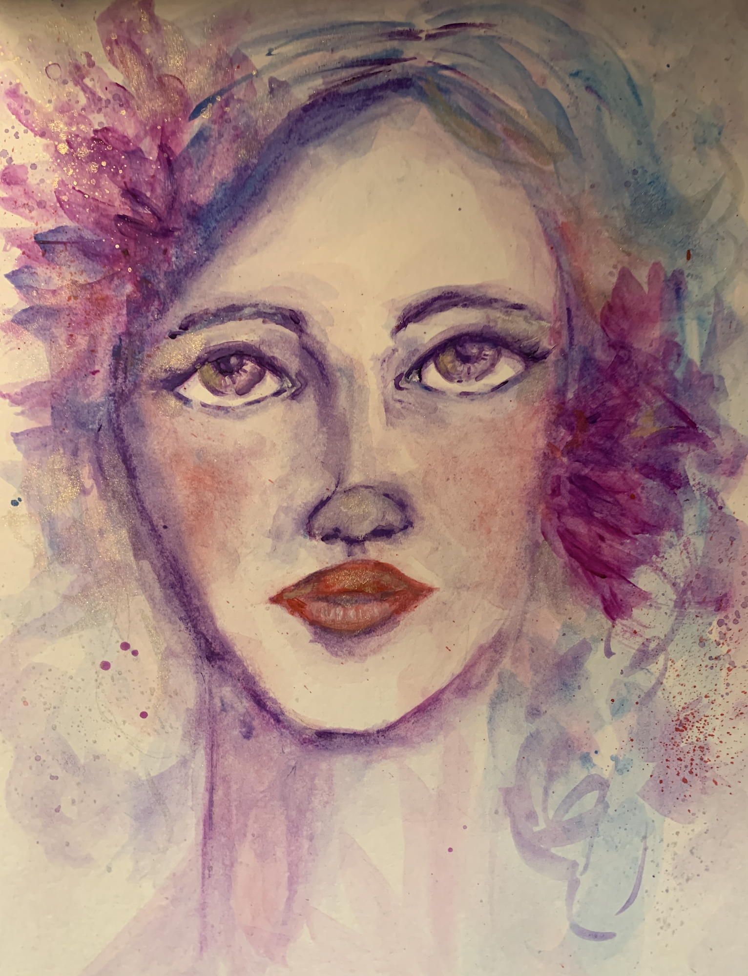 Sparkle Portrait - image 3 - student project