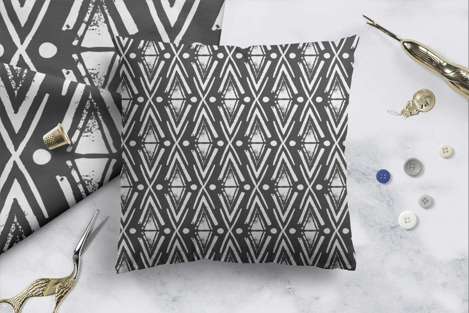 Lino Patterns - image 6 - student project