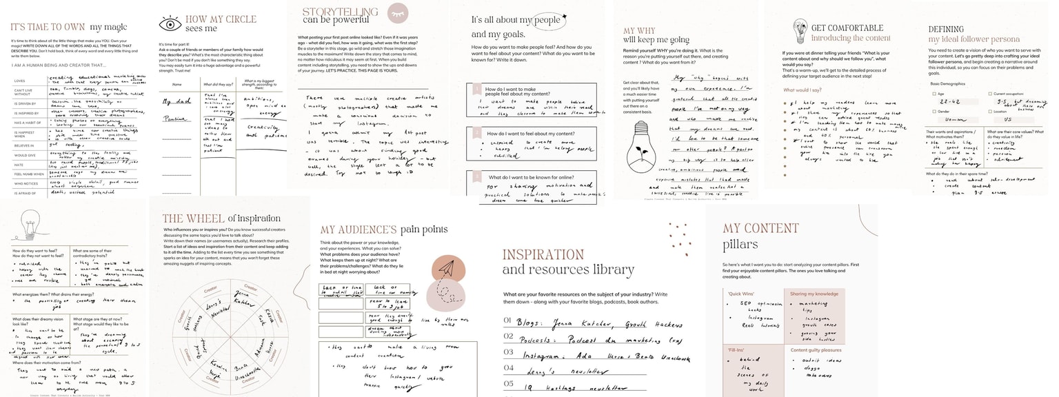 Content Marketing Workbook - image 1 - student project