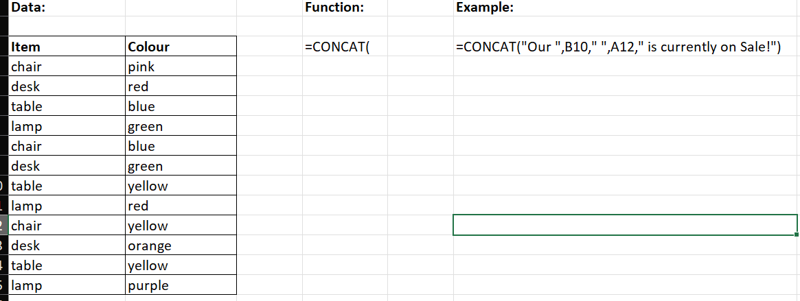 Excel formulas - image 3 - student project