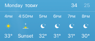 Mostly Cloudy with a Chance of Seamless UX Design - image 2 - student project