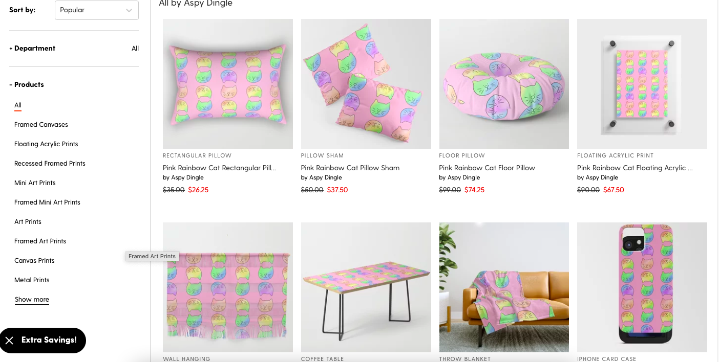 Pink Rainbow Cats - image 1 - student project