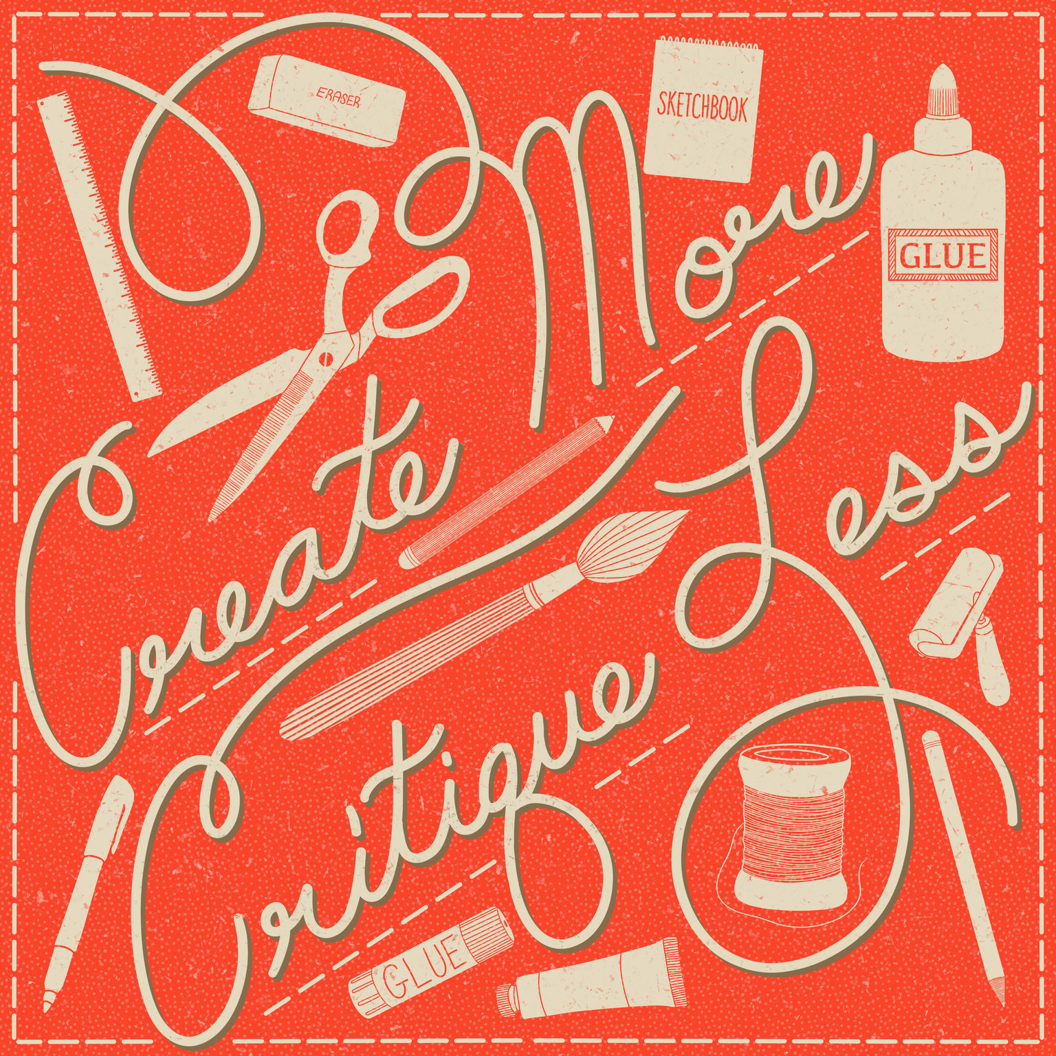 Procreate Texture Brushes and Process - image 4 - student project