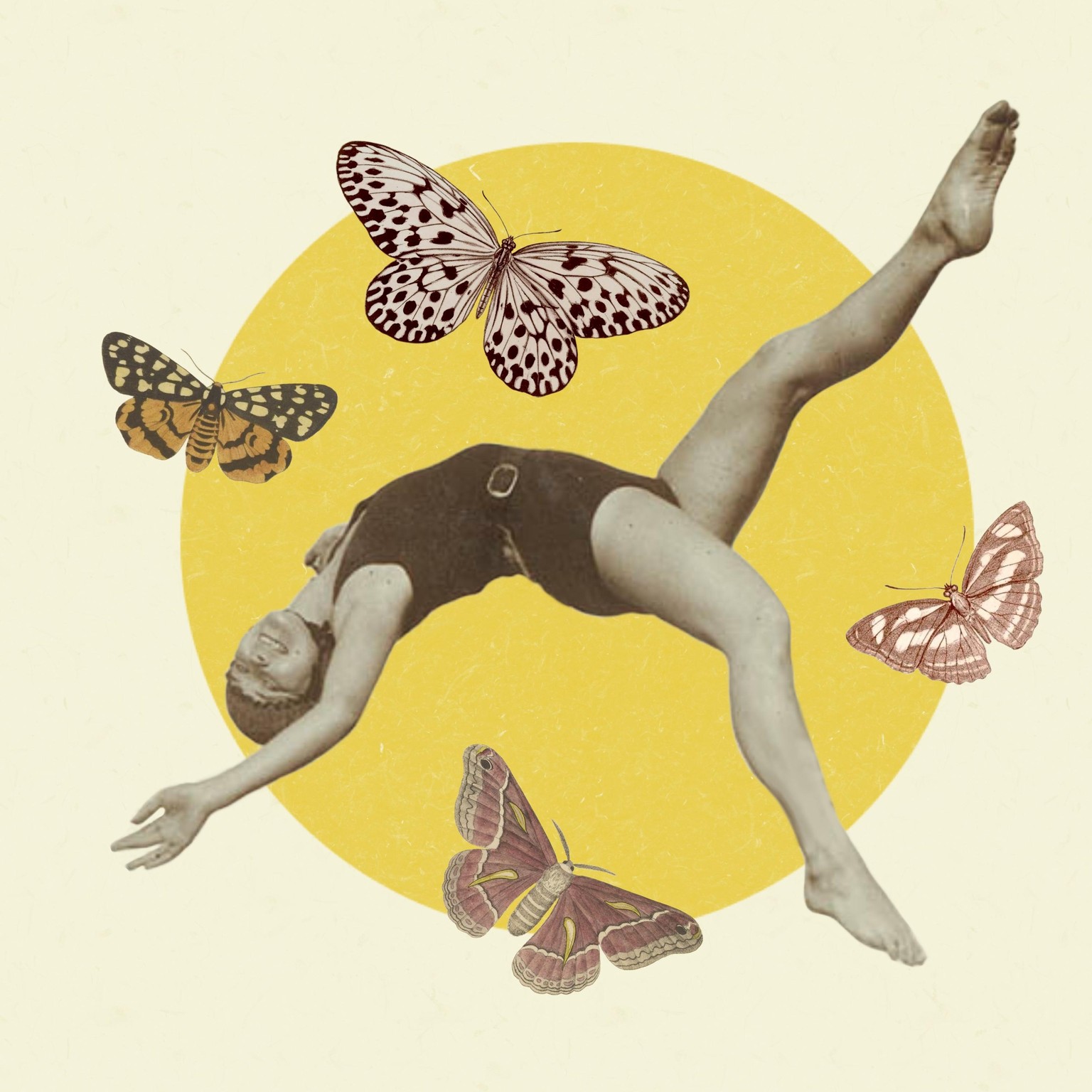 Vintage Image Collages Made in Procreate - image 1 - student project
