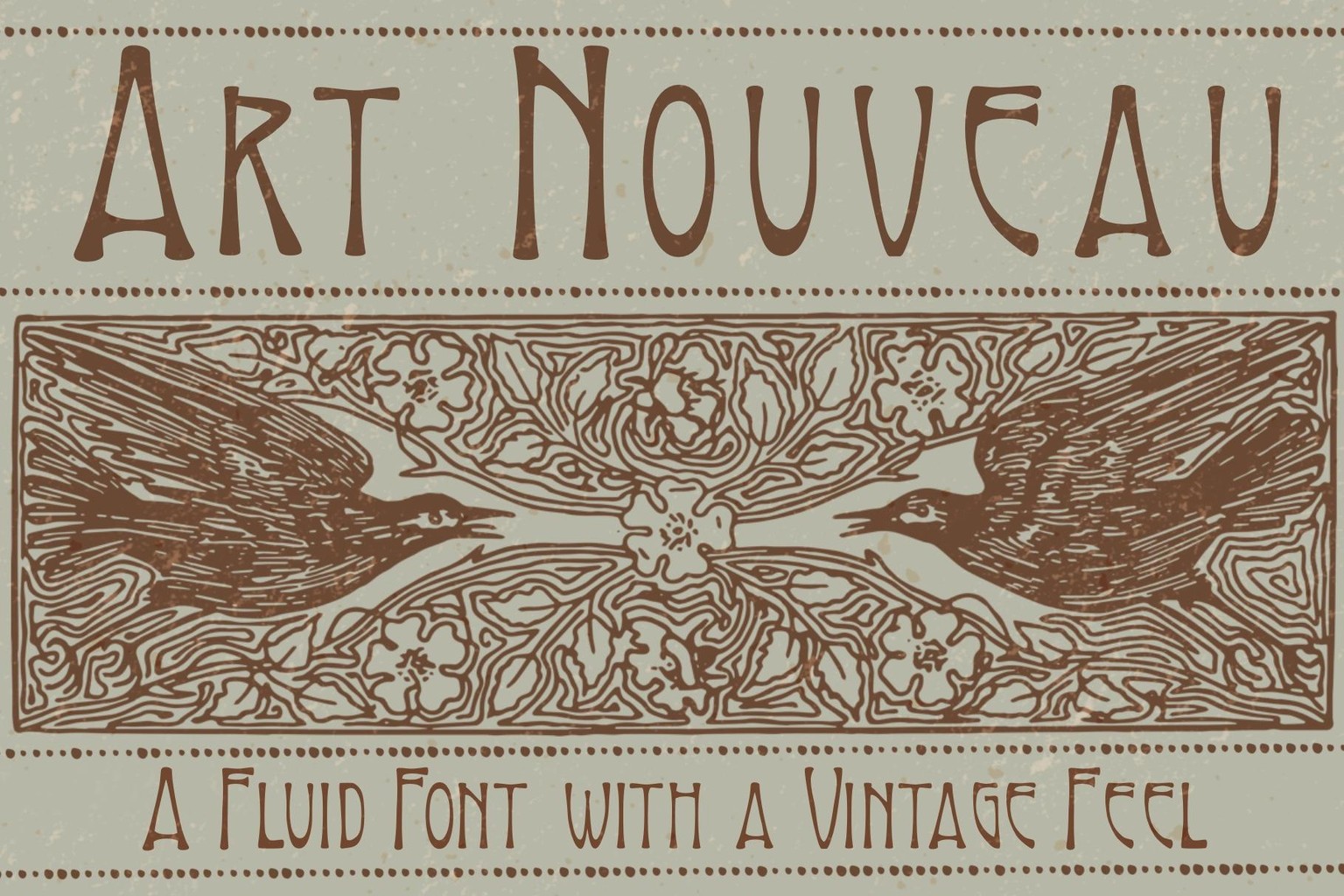 Vintage Inspired Fonts - image 11 - student project