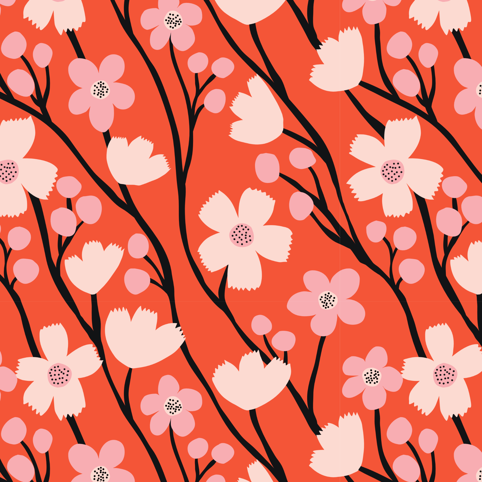 Wildflower Pattern Collection - image 7 - student project
