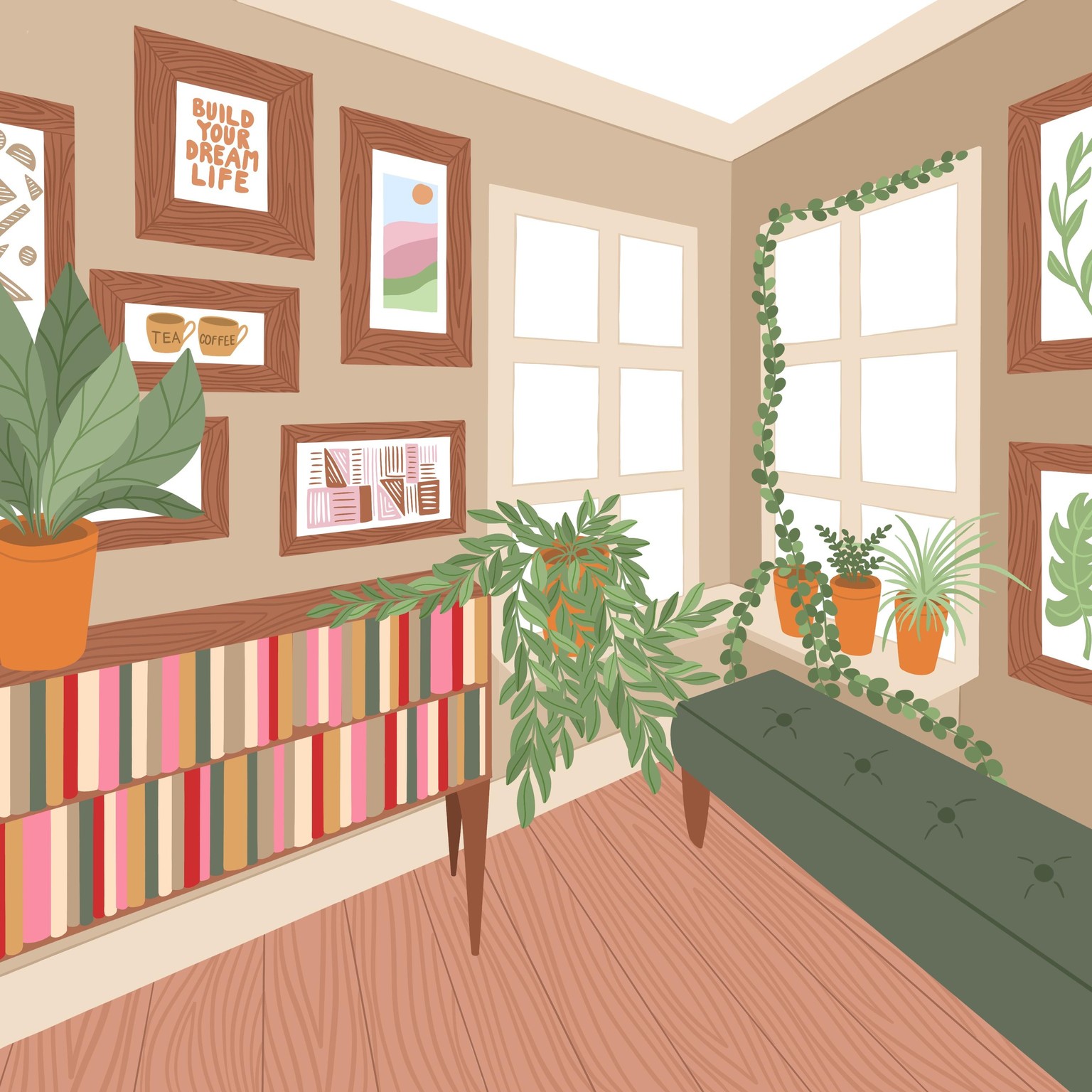Perspective Drawings in Procreate - image 5 - student project