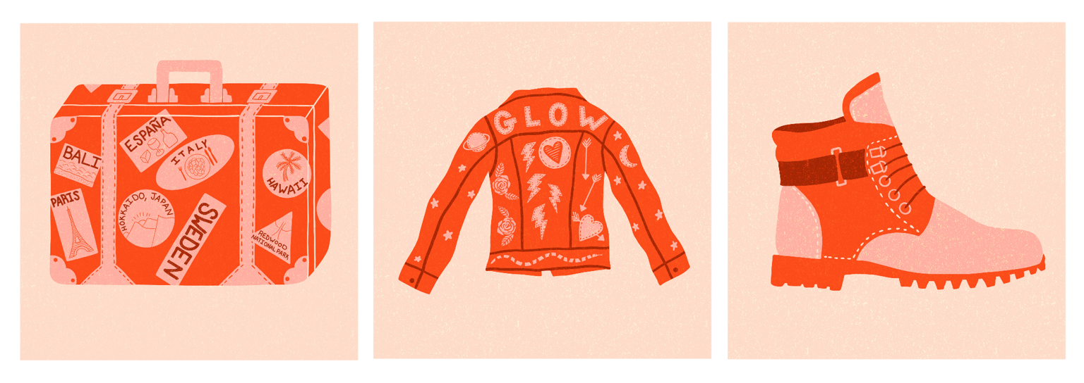 Limited Color Palette Illustrations - image 1 - student project