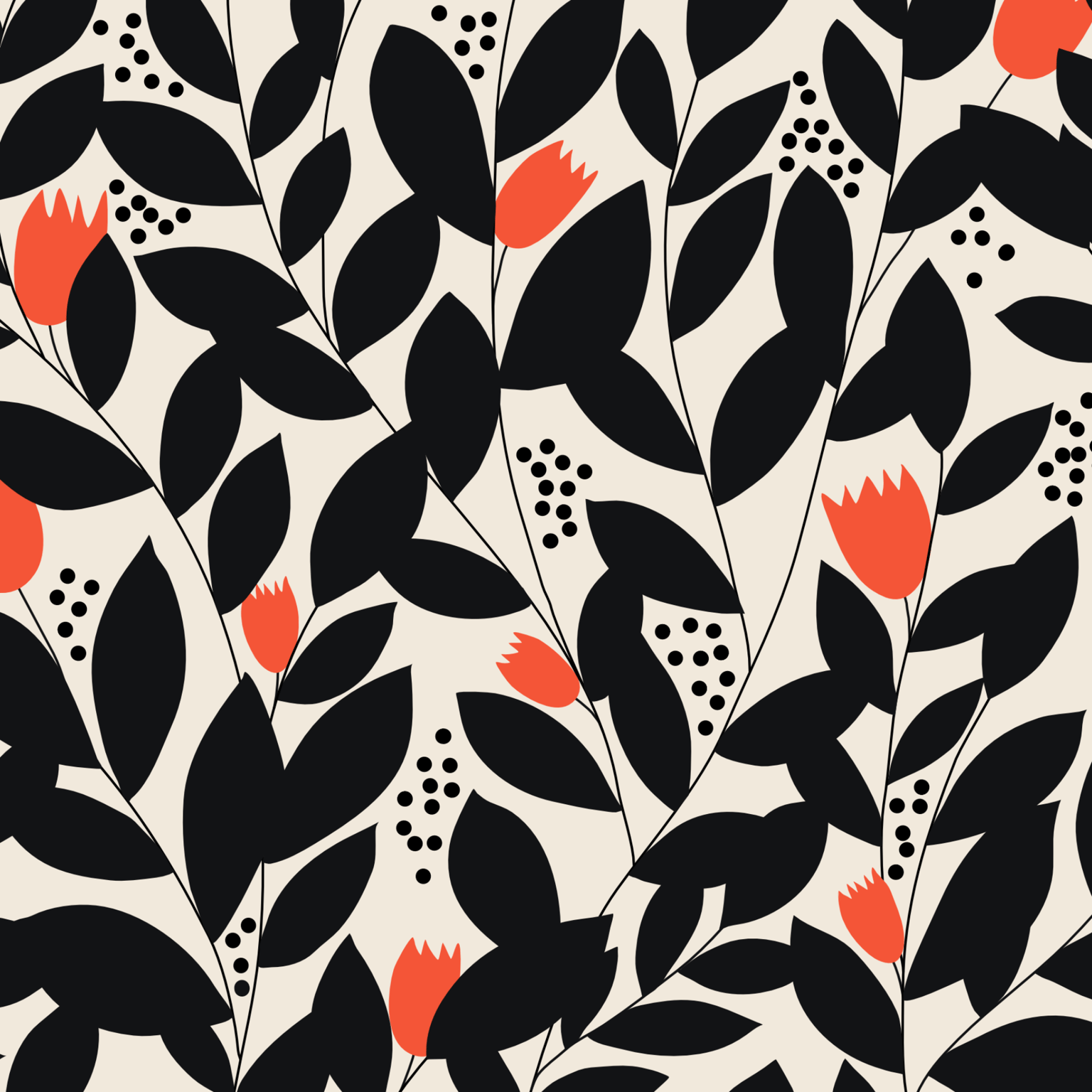 Wildflower Pattern Collection - image 1 - student project