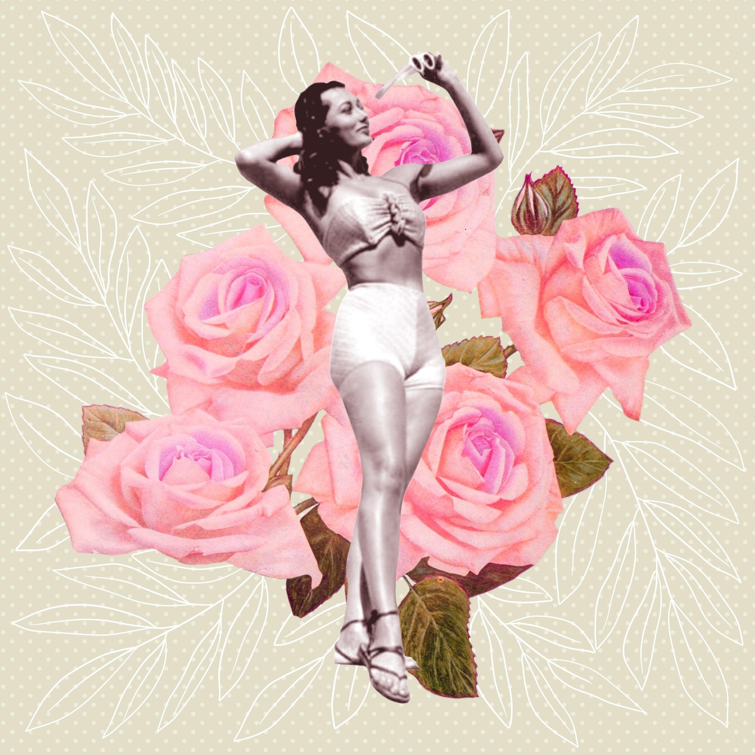 Vintage Image Collages Made in Procreate - image 3 - student project