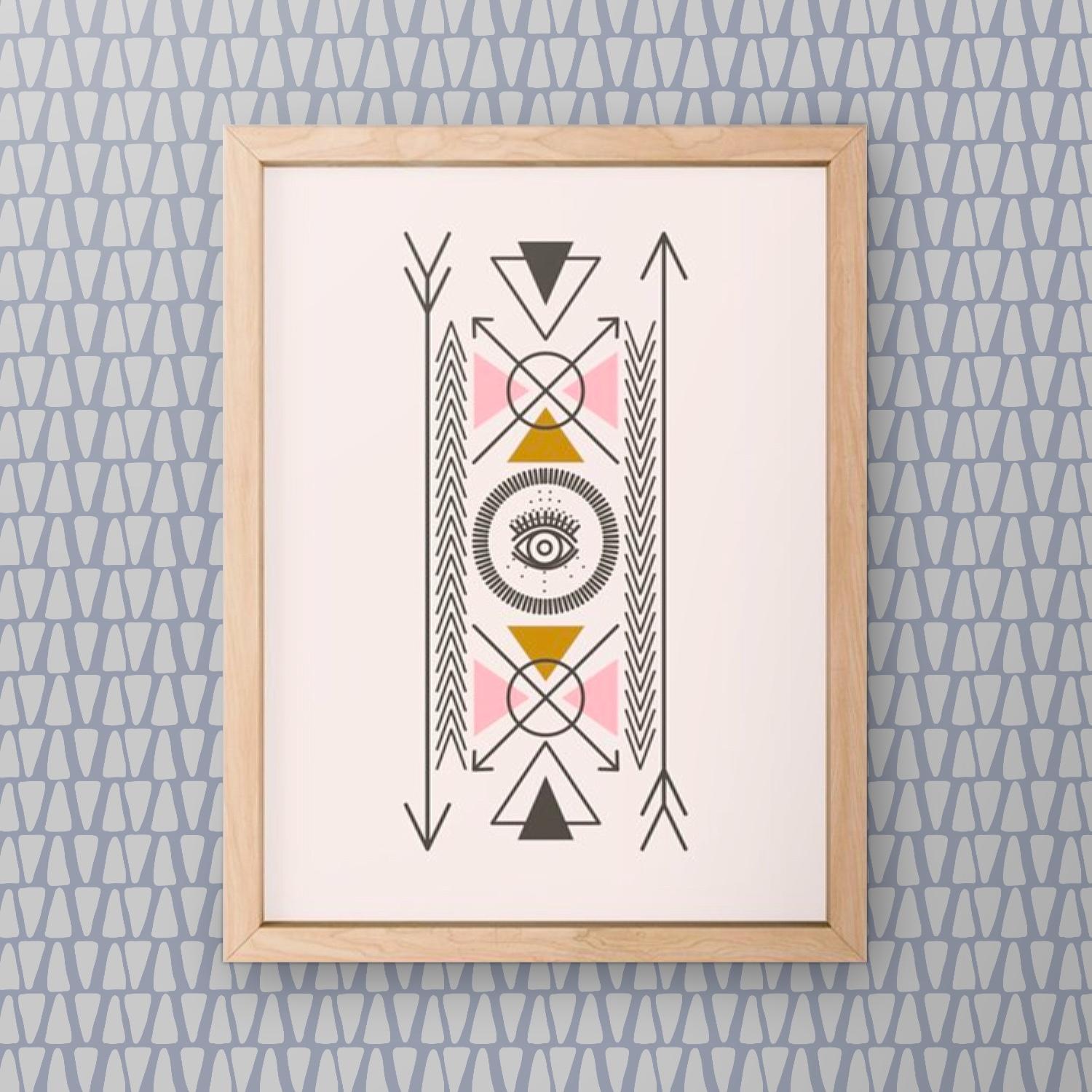Geometric Vector Illustrations Made in Affinity Designer - image 3 - student project