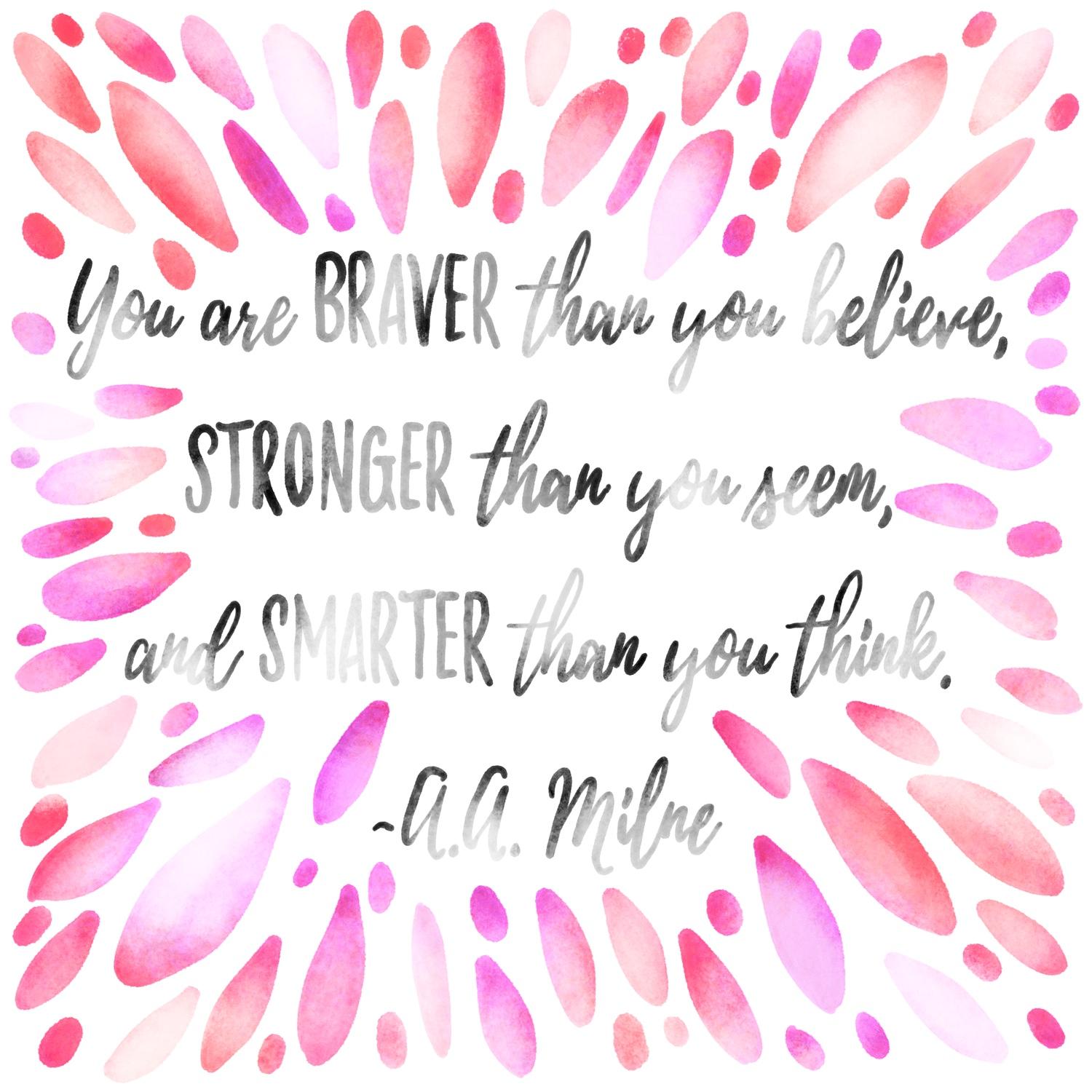 3 Styles of iPad Watercolor Lettering - image 2 - student project