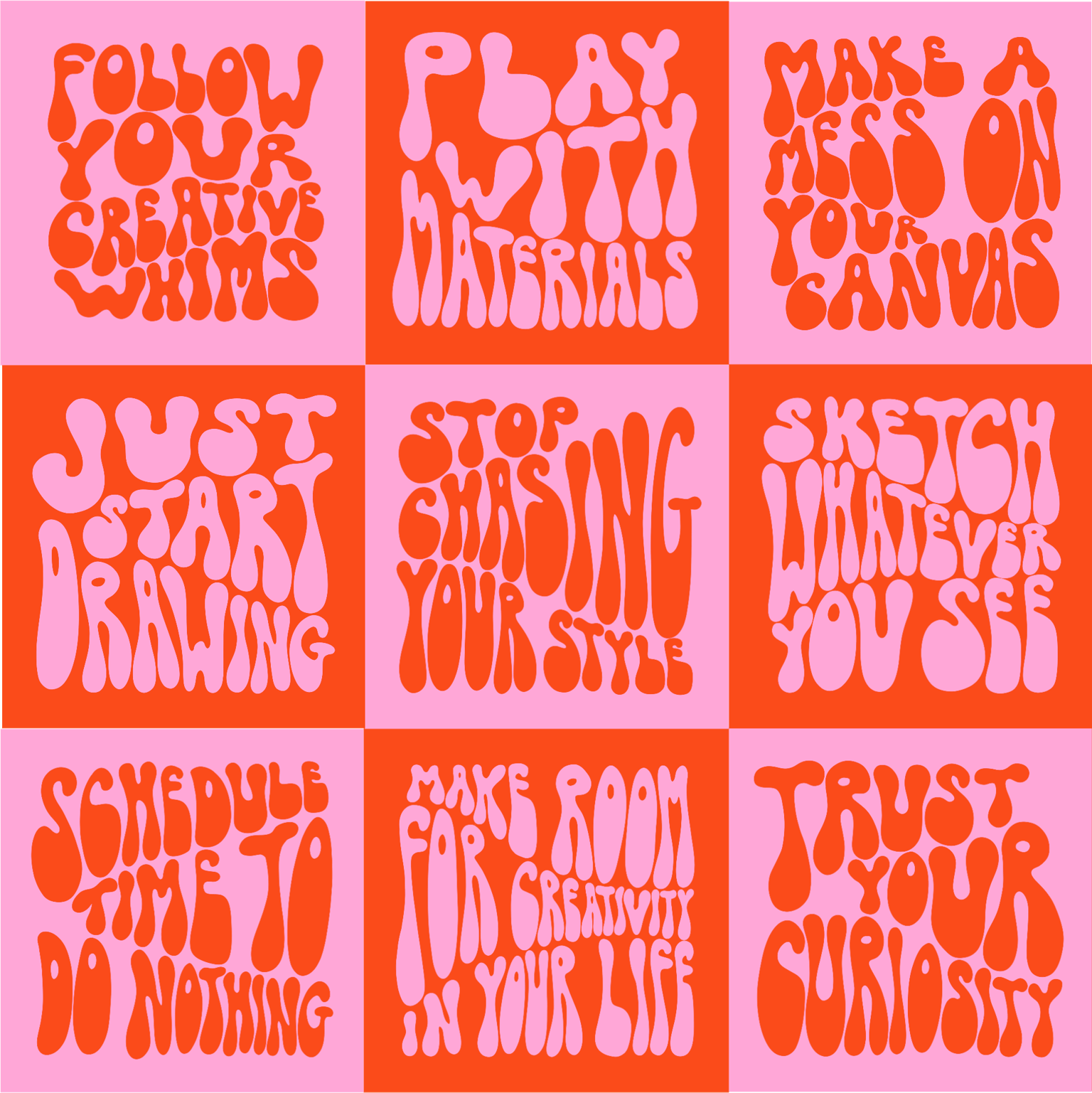 70s Lettering in Procreate - image 3 - student project