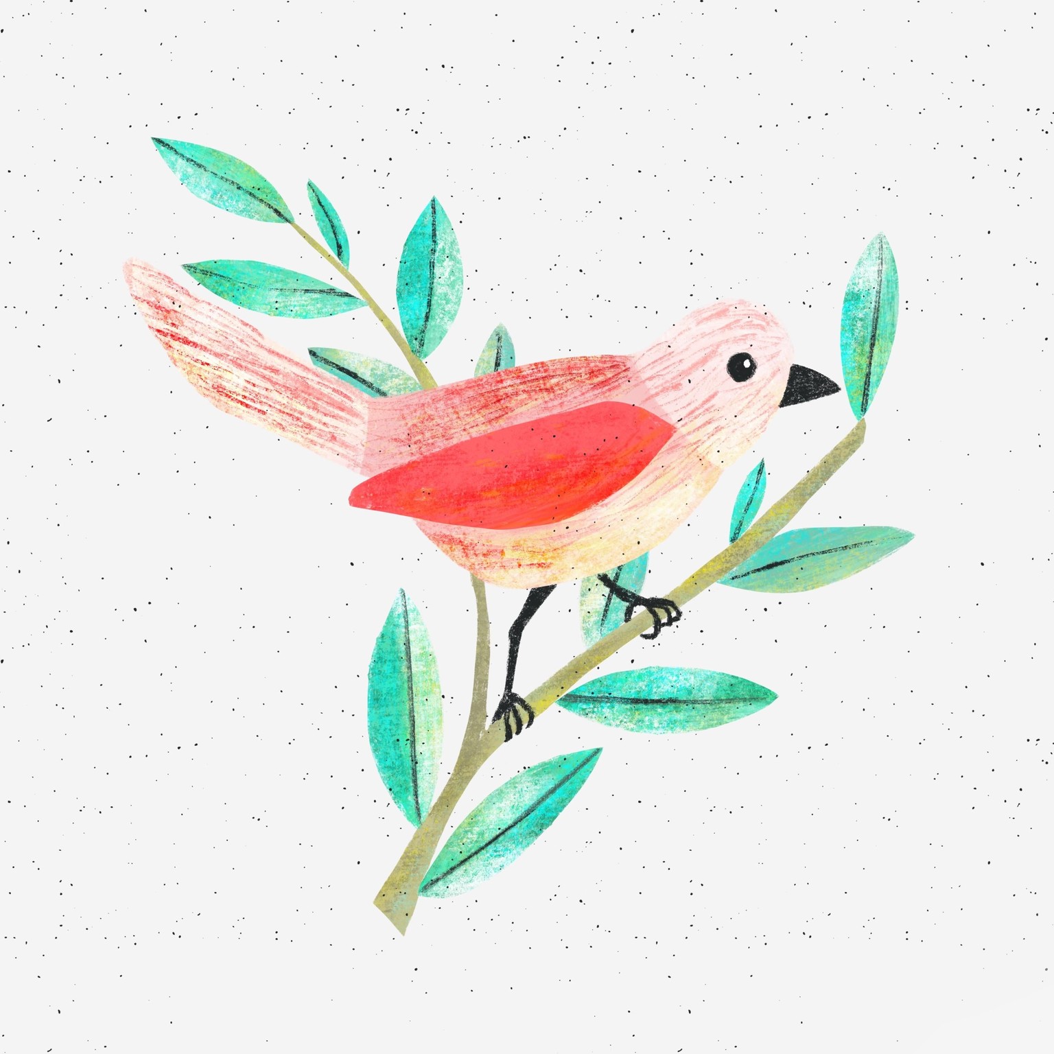 Illustrations with Layered Texture and Color - image 3 - student project
