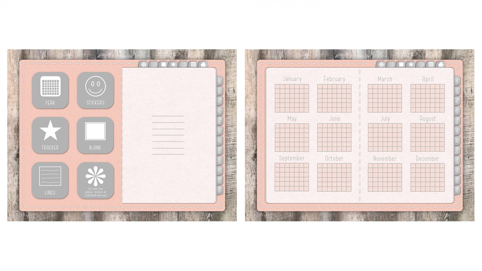 Pastel Pink Planner - image 2 - student project
