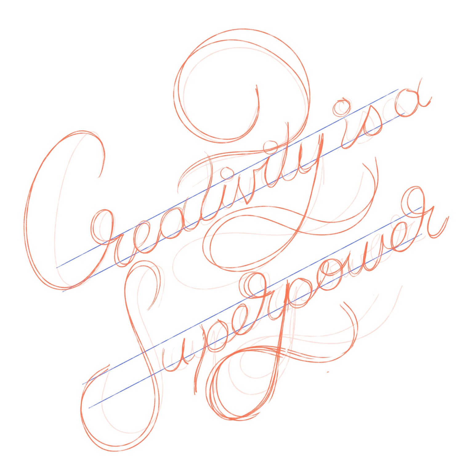 Hand Lettered Script - image 1 - student project