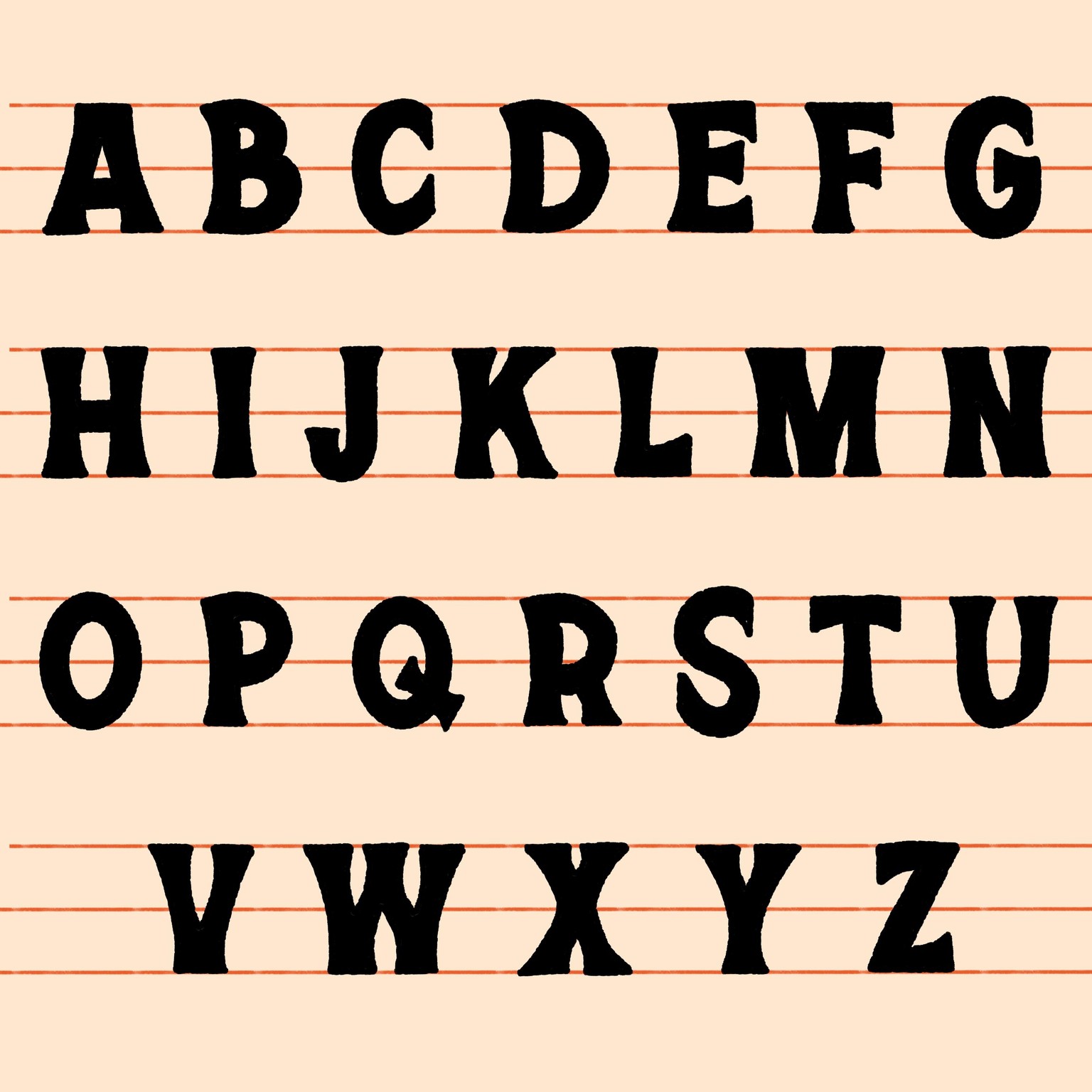 Vintage Inspired Fonts - image 1 - student project