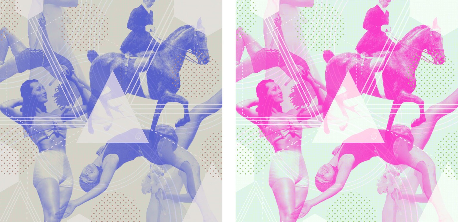 Vintage Image Collages Made in Procreate - image 2 - student project