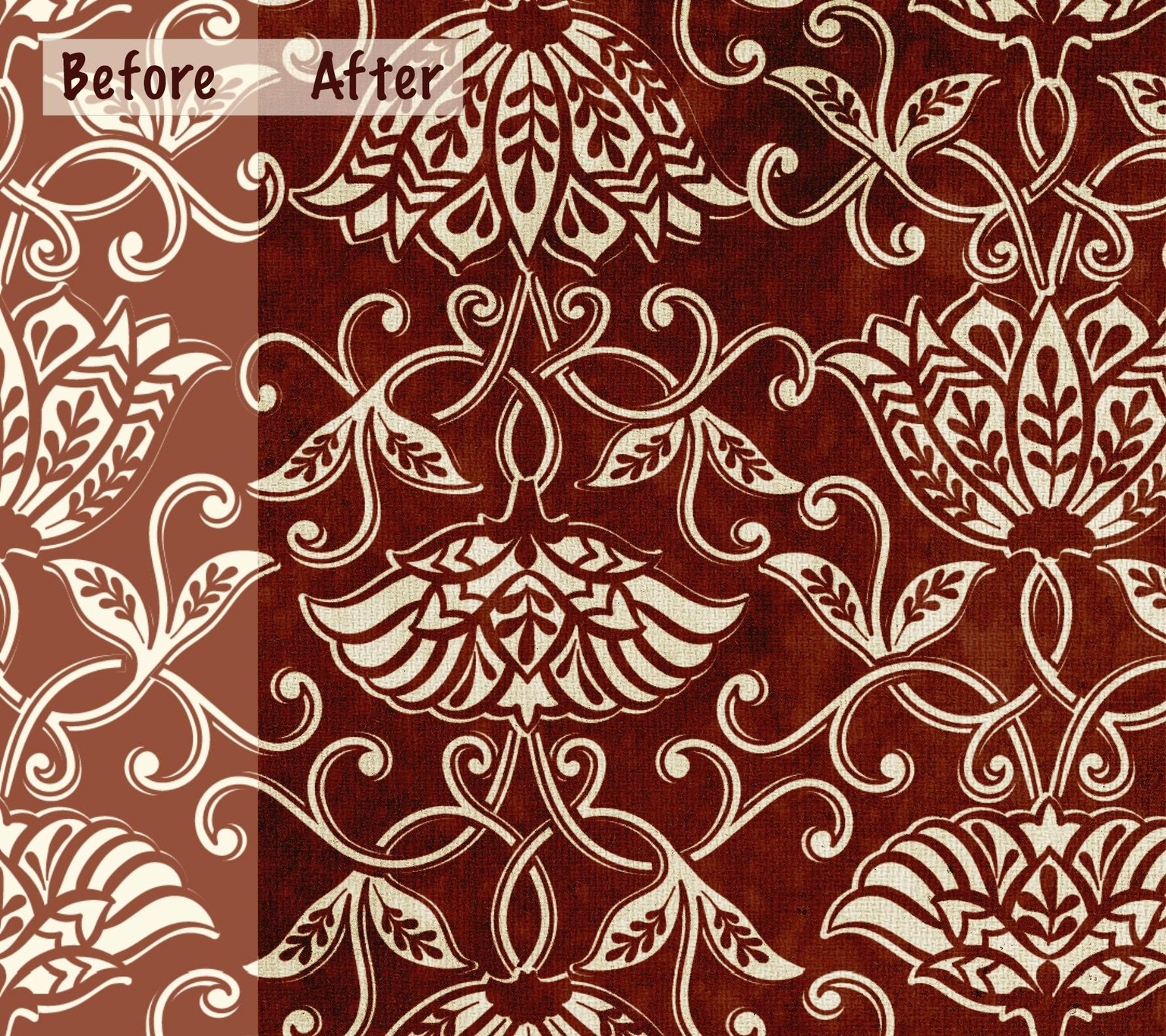 Spice Serenade - traditional wax resist look - image 2 - student project