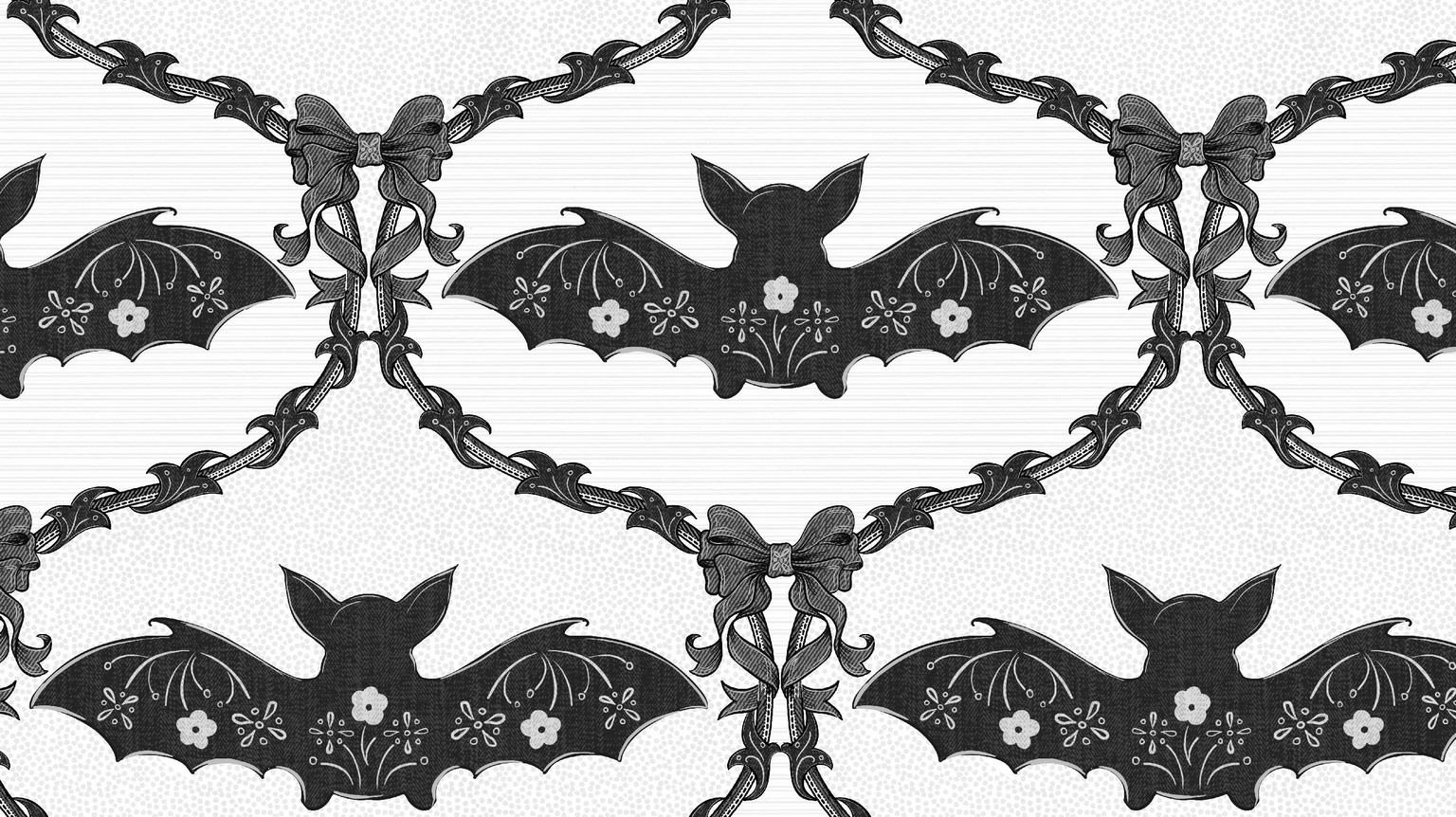 Cottage-core Halloween and Seamless textured waves - image 1 - student project