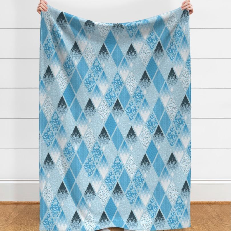 Pattern Clash Quilt - image 2 - student project