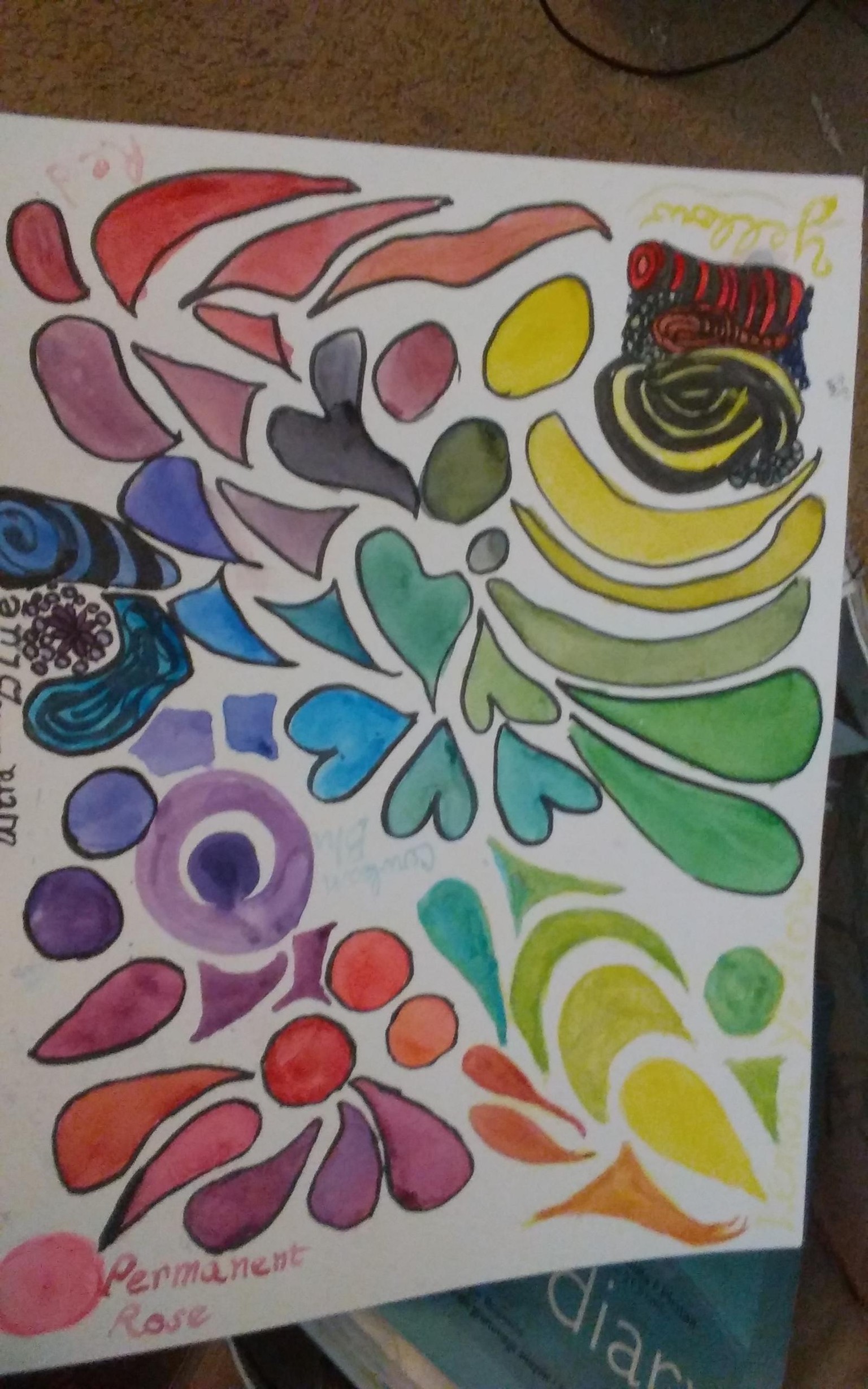 Color wheel - image 1 - student project