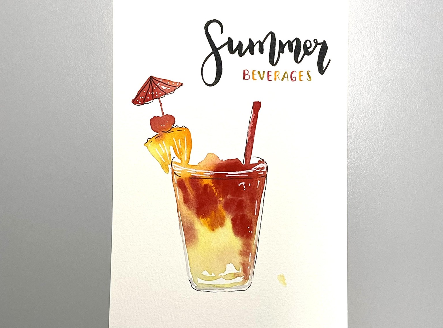 My summer cocktails - image 1 - student project
