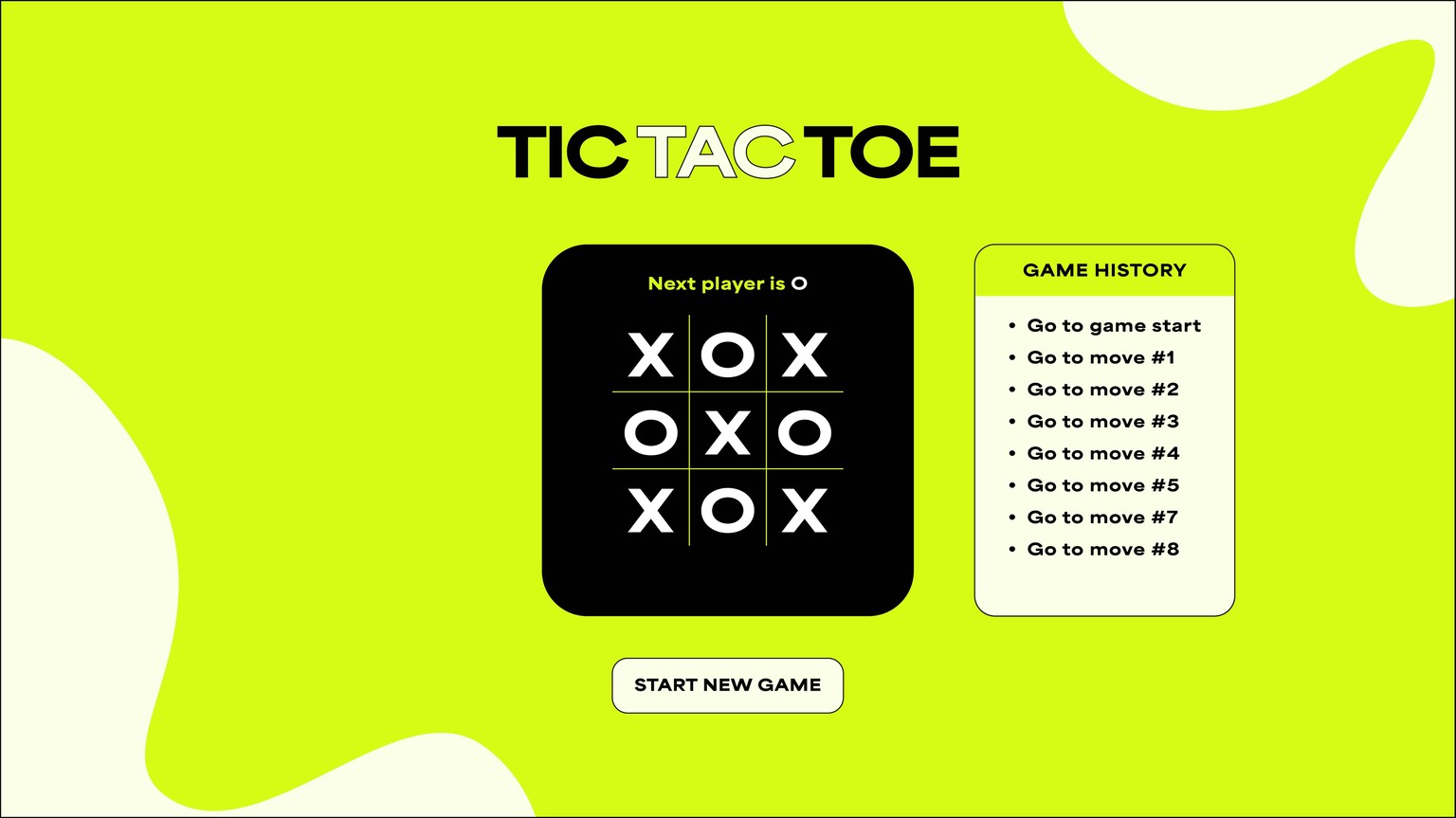 Tic Tac Toe - image 1 - student project