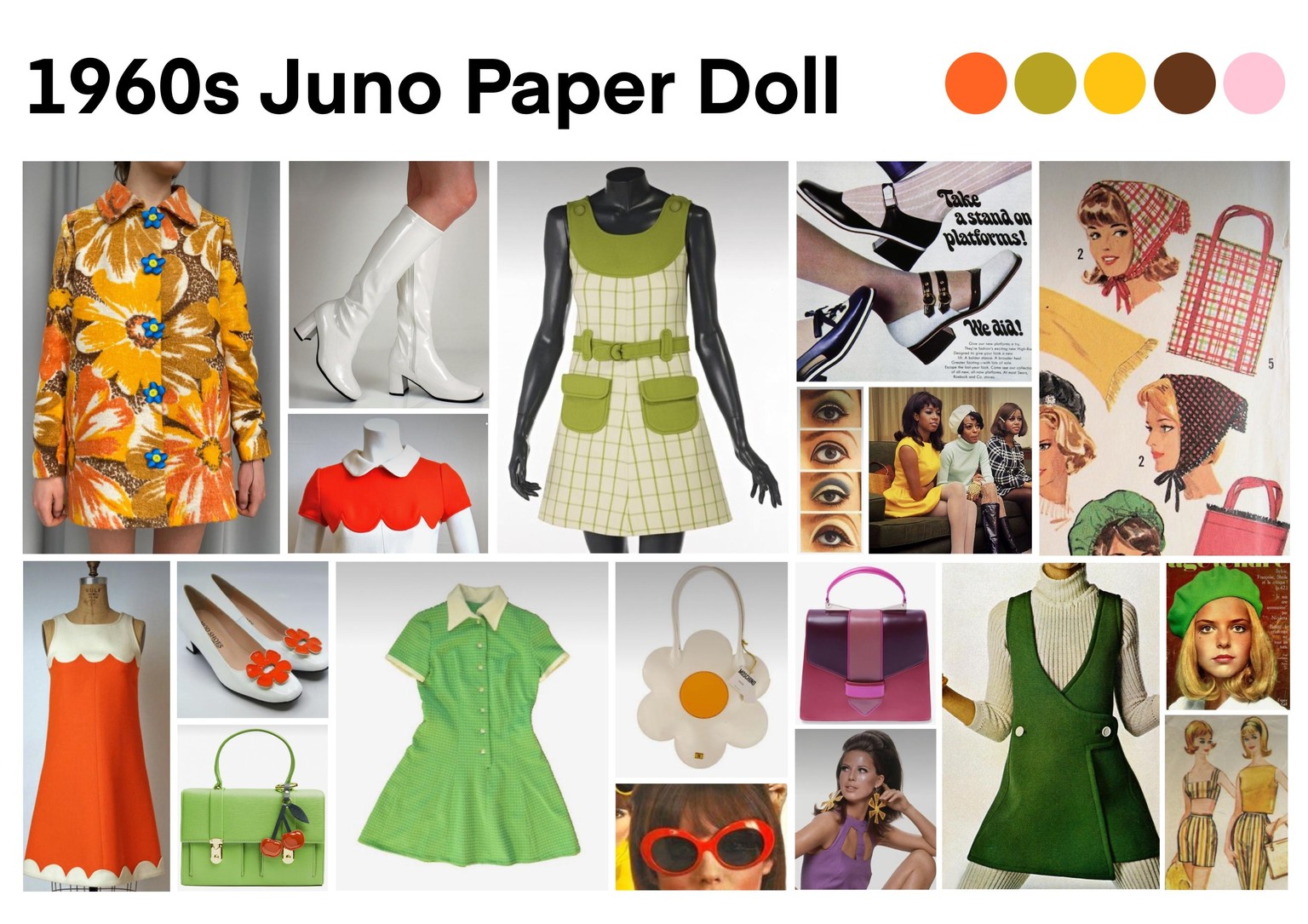 1960s Juno Paper Doll - image 3 - student project