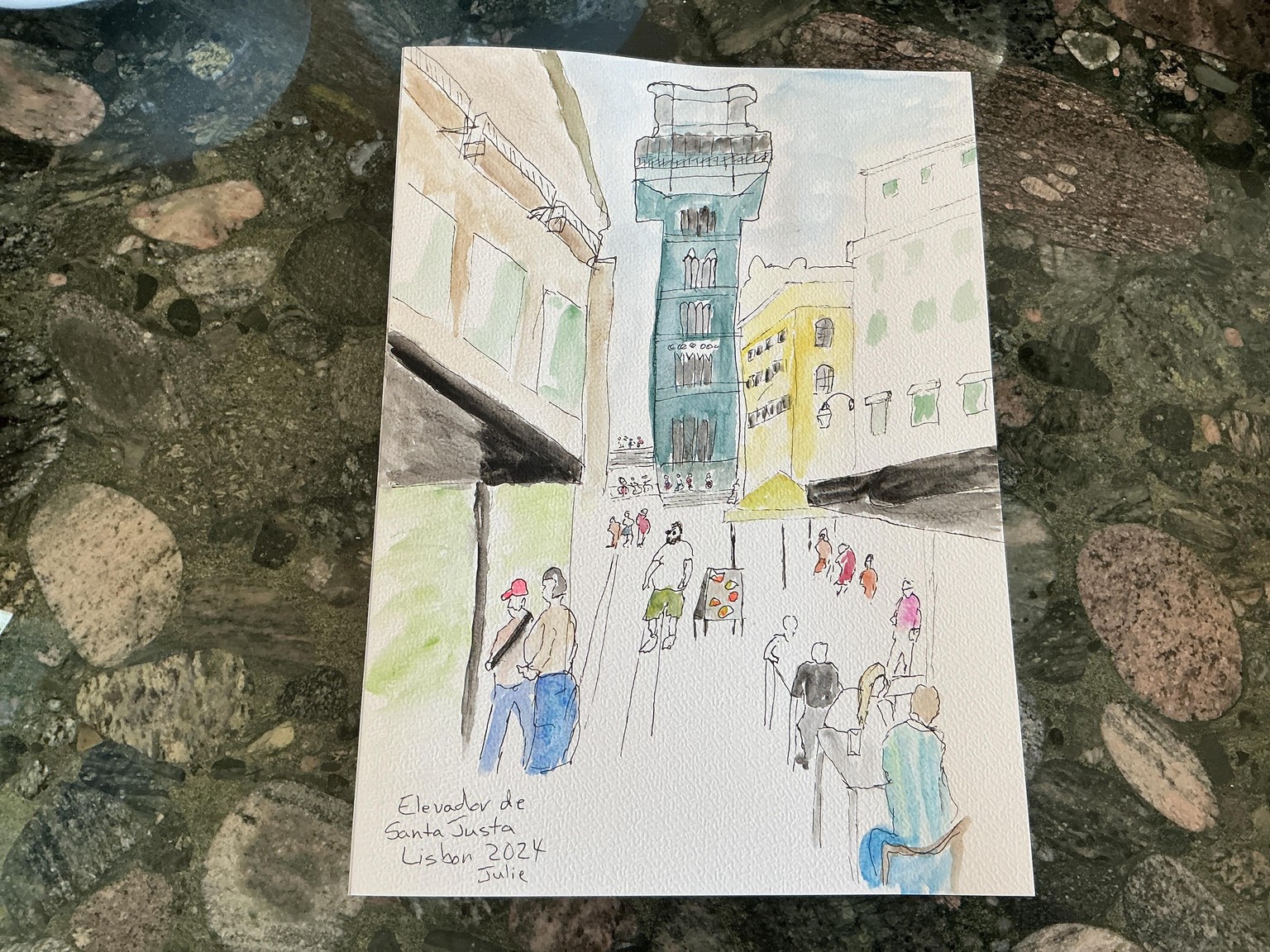 Elevator de Santa Justa, Lisbon 2024 - image 1 - student project