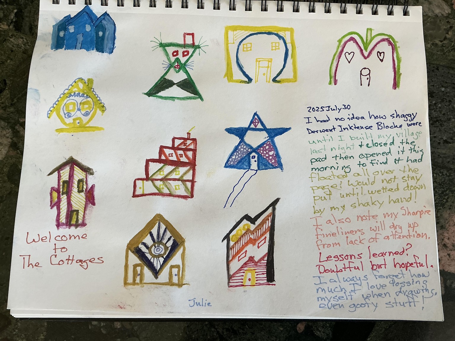 The Village of Unused Art Supplies & Shaky Hands - image 1 - student project