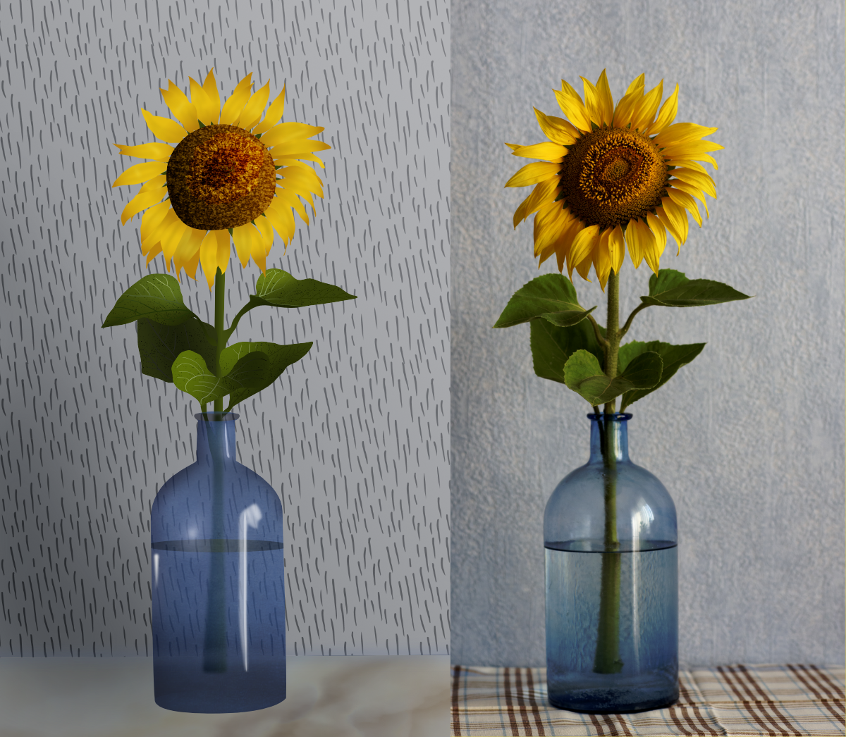 A Flower in a Bottle - image 1 - student project