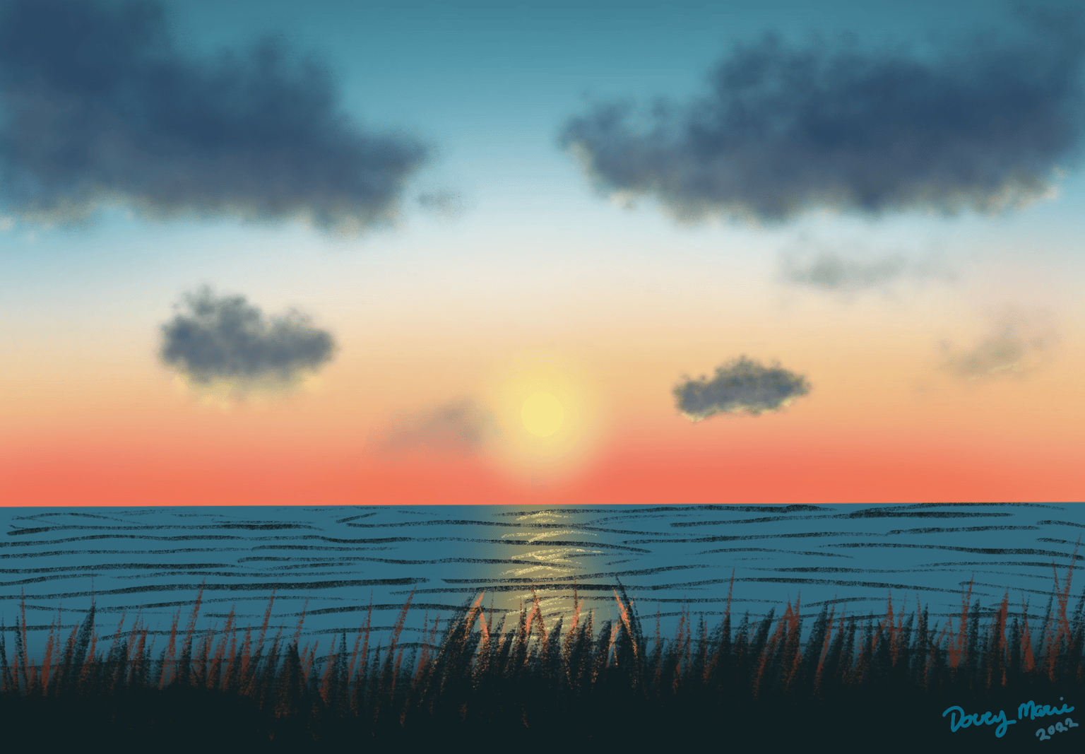 Sunset - image 1 - student project