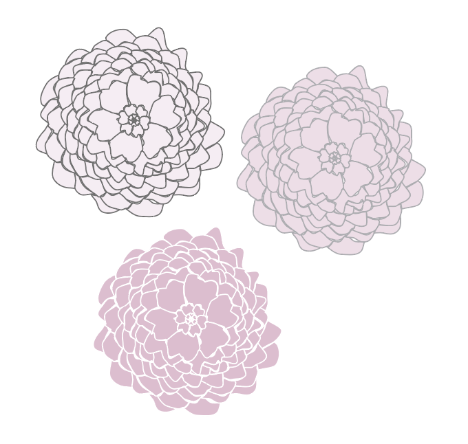 Zinnias - image 1 - student project
