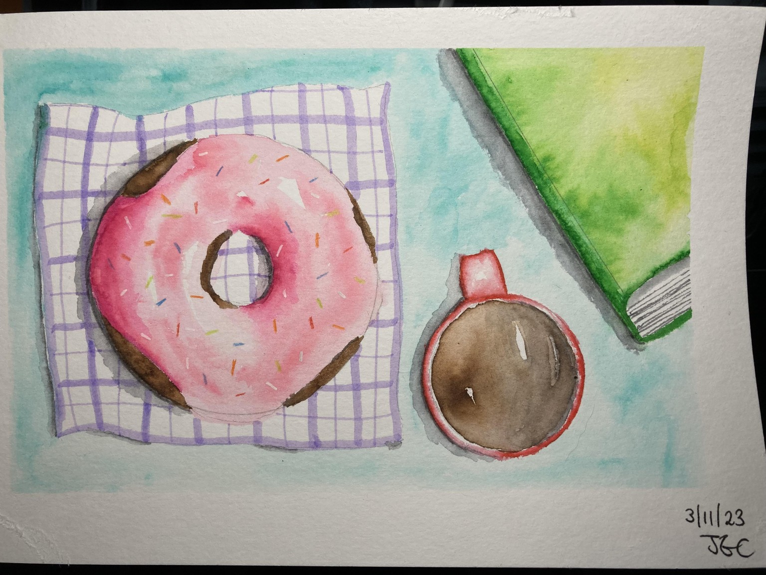 My watercolour markers’ first use - image 1 - student project
