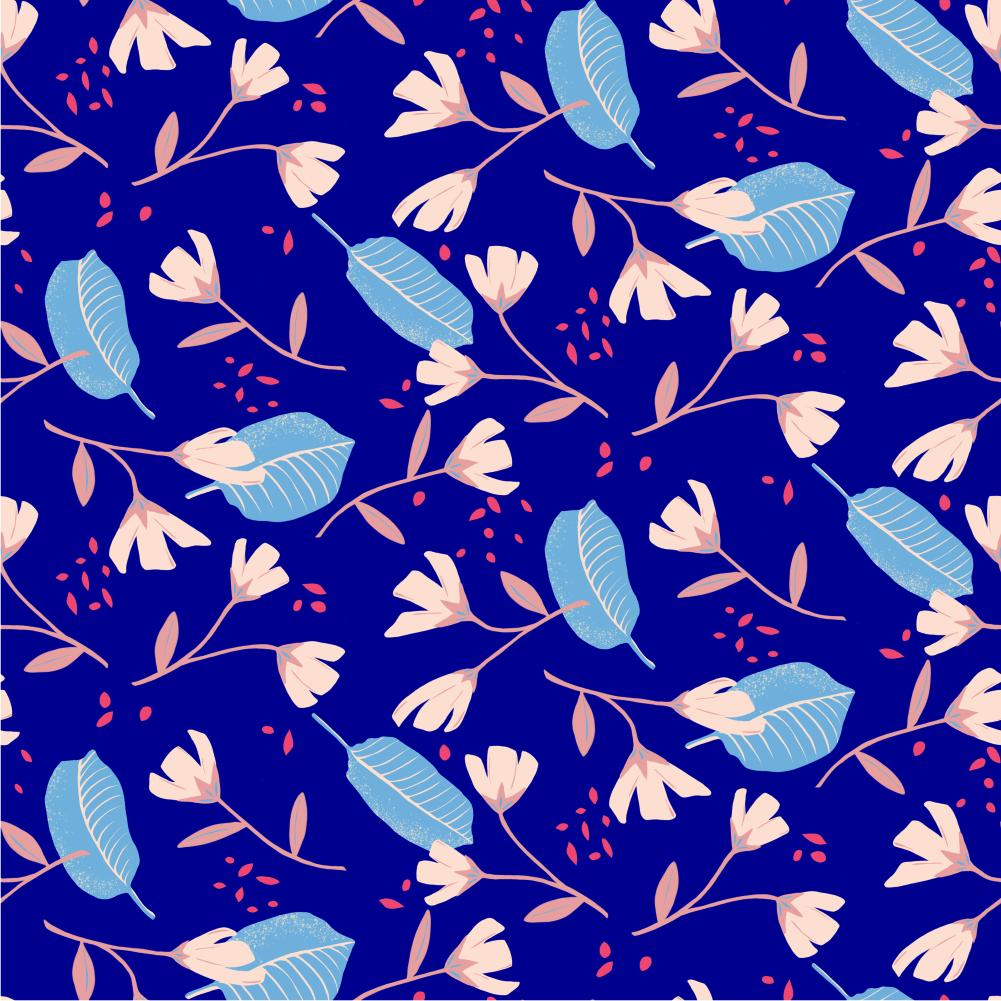 tossed half drop repeat - image 2 - student project