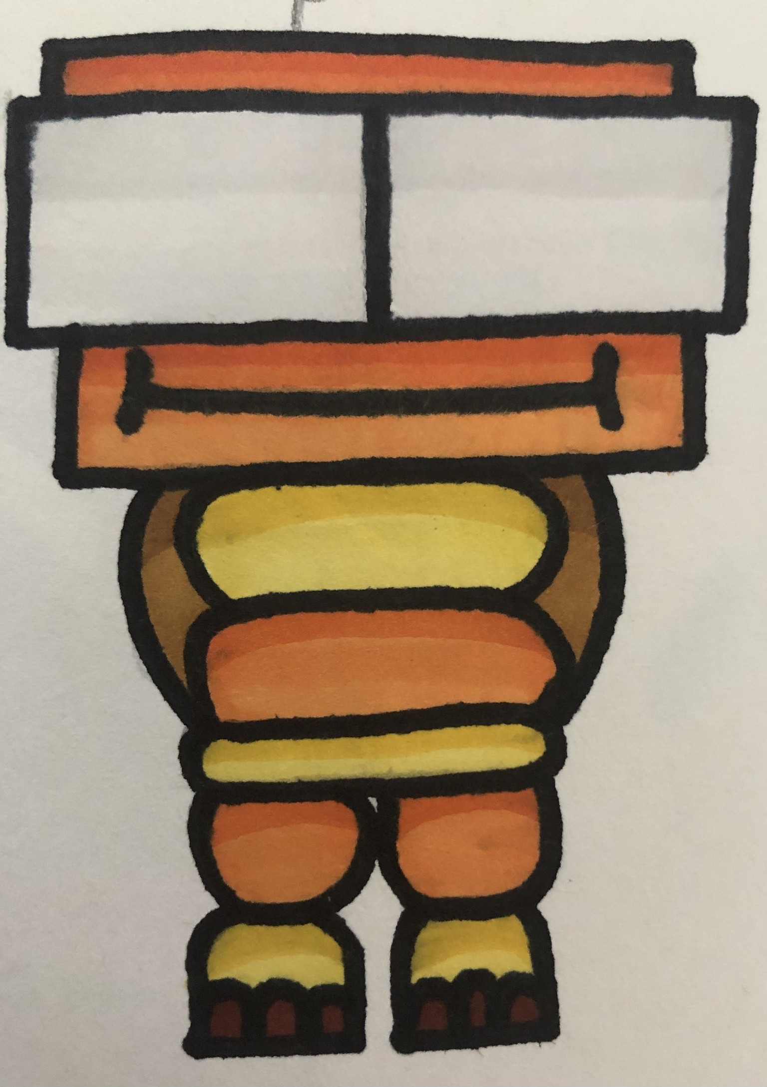 Collage and Symmetry Monster - image 1 - student project